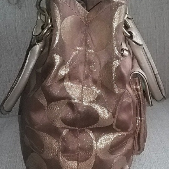 Coach Hamptons Signature Lurex Tote, VGC - Picture 4 of 8